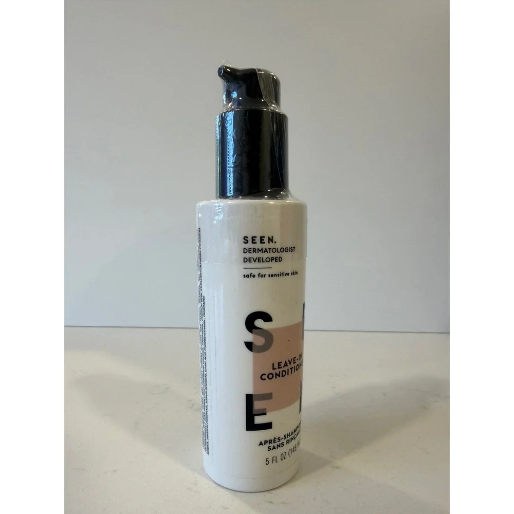 NEW SEEN Dermatologist Developed Leave-In Conditioner 5 fl oz Heat UV Protection